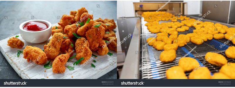 Nuggets de poulet Maison VS INDUSTRIEL