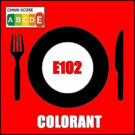 E102 Additif alimentaire Colorant La Tartrazine 